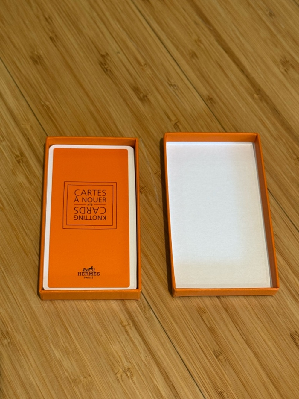 Hermes Knotting Cards